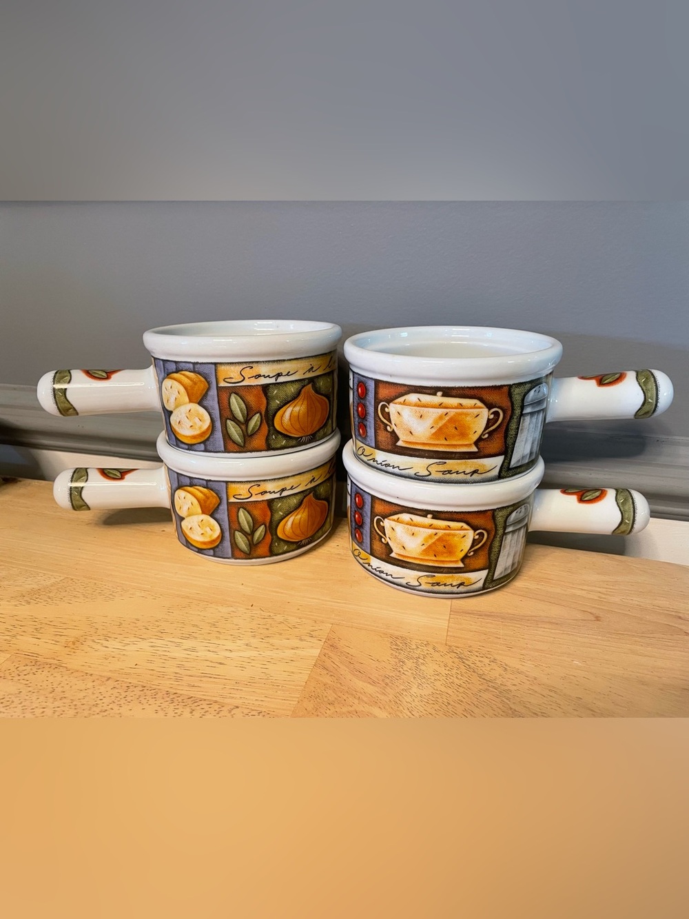 Vintage 90s/Y2K Mom Soup Bowls